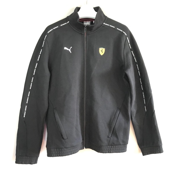 Puma Other - Scuderia Ferrari Puma black mens SF sweat jacket M